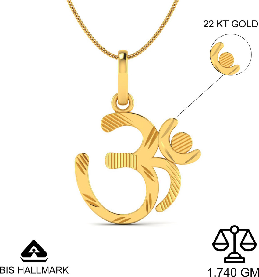 Kalyan jewellers om pendant top