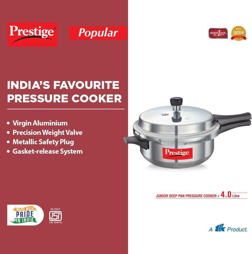 Prestige pressure 2025 pan 4 litre