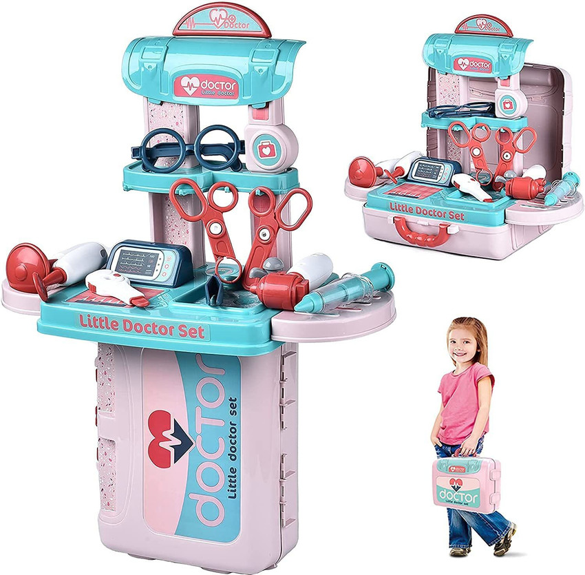 Viradiya s 3 in 1 Doctor Pretend Play Set Accessories Realistic
