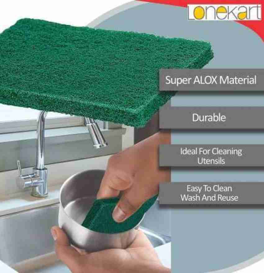 uKoon Scrub Pad for Kitchen Tiles and Utensil Scrubber (Regular, Pack of 10  Scrub Pad Price in India - Buy uKoon Scrub Pad for Kitchen Tiles and Utensil  Scrubber (Regular, Pack of