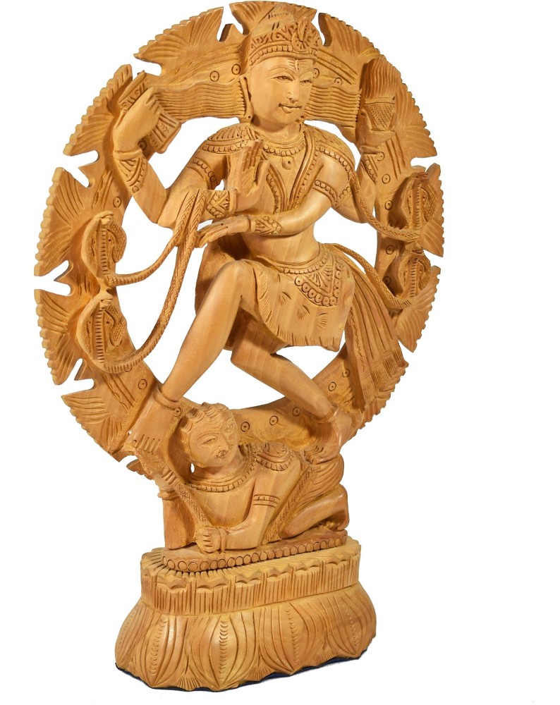 RCIMALL Wooden Handicraft Dancing God Shiva Natraj/Nataraja Statue Idol  Decorative Showpiece - 21.5 cm Price in India - Buy RCIMALL Wooden  Handicraft Dancing God Shiva Natraj/Nataraja Statue Idol Decorative  Showpiece - 21.5