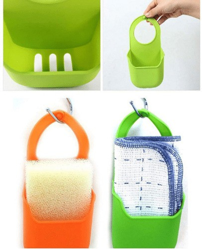 Rubber sponge holder outlet