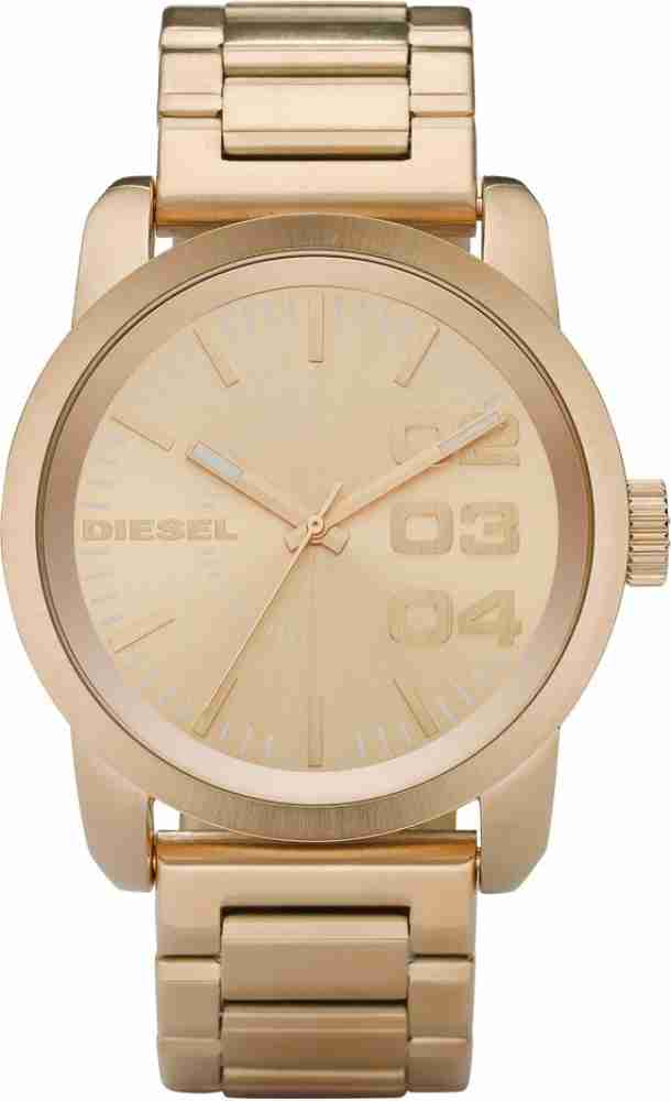 Diesel watches men discount gold