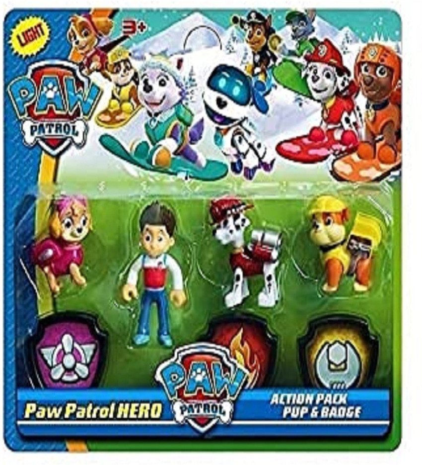 KTRS Paw and Patrol Action Pup Badge Figure Multi Design and