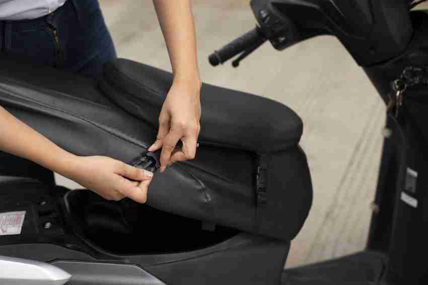 Sleepsia Motorcycle Seat Cushion - Cushion For Tailbone & Hip Pain Relief  (Black) Single Bike Seat Cover For NA Universal For Bike Price in India -  Buy Sleepsia Motorcycle Seat Cushion 