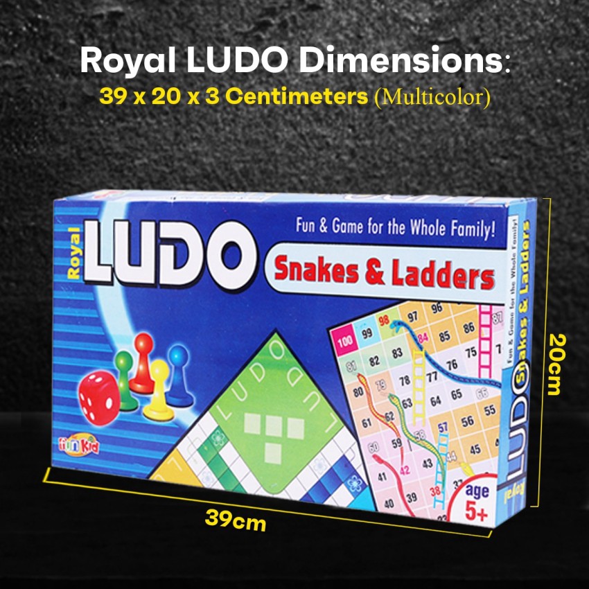  20 Inches Ludo Board Game,2-6 Players Ludo Game for Adults,Ludo  & Parcheesi Board Games Suitable for Family Gathering & Party Night (Ludo  Instruction Included) : Toys & Games