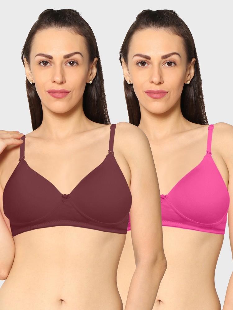 Buy Magenta Padded T-Shirt Bra 40C, Bras