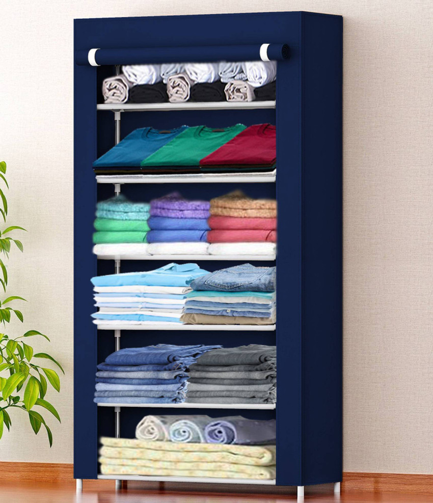 SB07 Solid Foldable PVC Collapsible Wardrobe Price in India Buy SB07 Solid Foldable PVC Collapsible Wardrobe online at Flipkart
