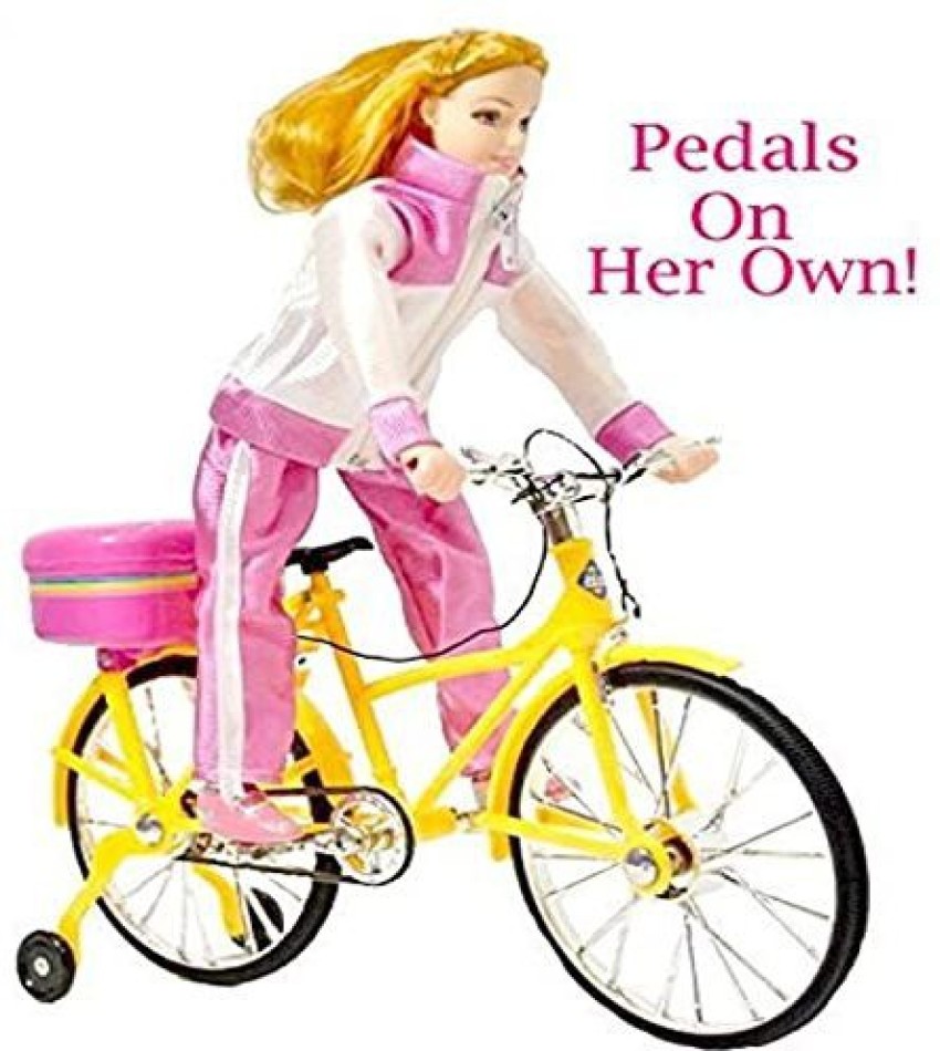 Journey girl doll online bike