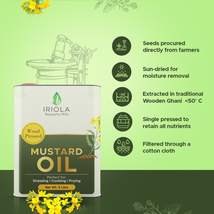 Which oil is better for cooking, mustard oil or rice bran oil? – Nayesha Oil  Mills