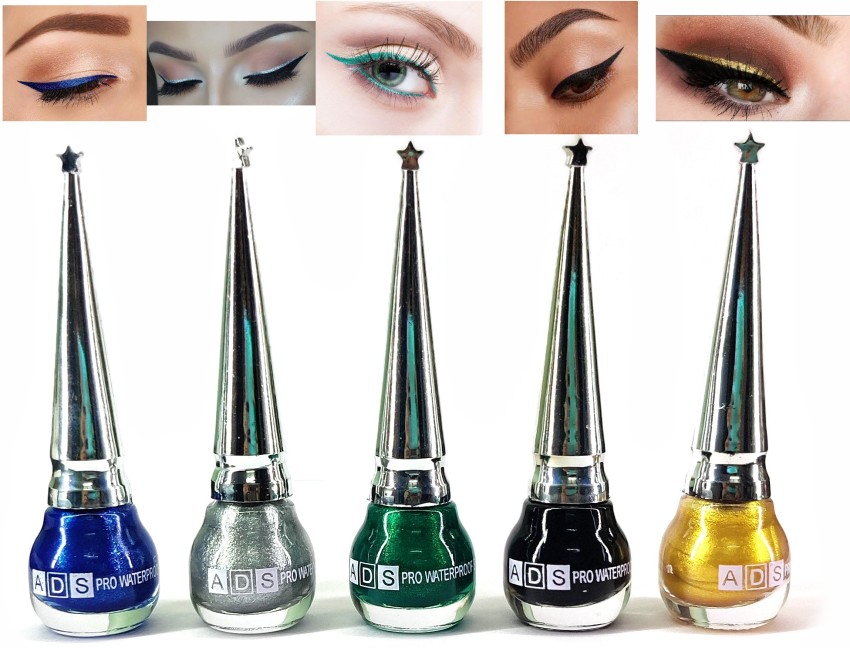 Glitter Liquid Eyeliner Spdoo 10 Colors Waterproof Shimmer High Pigmented  Silver Gold Metallic Colorful Eyeliners : : Beauty & Personal Care