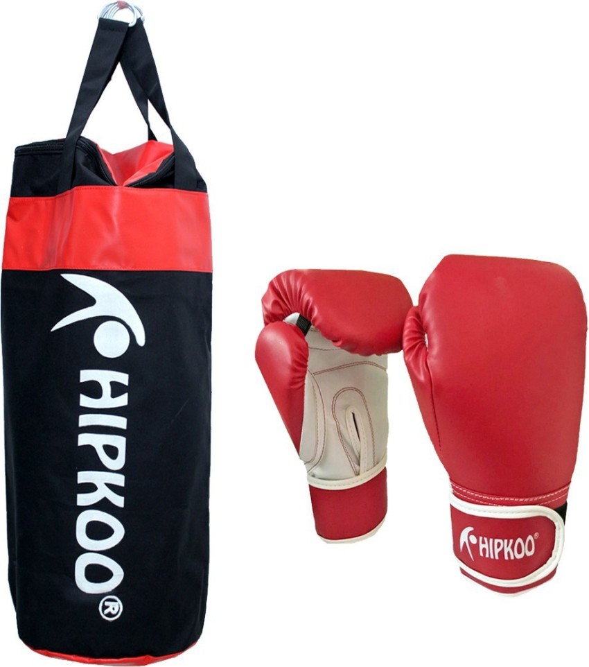 Hipkoo Boxing Combo (unfilled punching bag (2.5ft) with boxing gloves) Boxing Kit - Buy Hipkoo Boxing Combo (unfilled punching bag (2.5ft) with boxing gloves) Boxing Kit Online at Best Prices in India