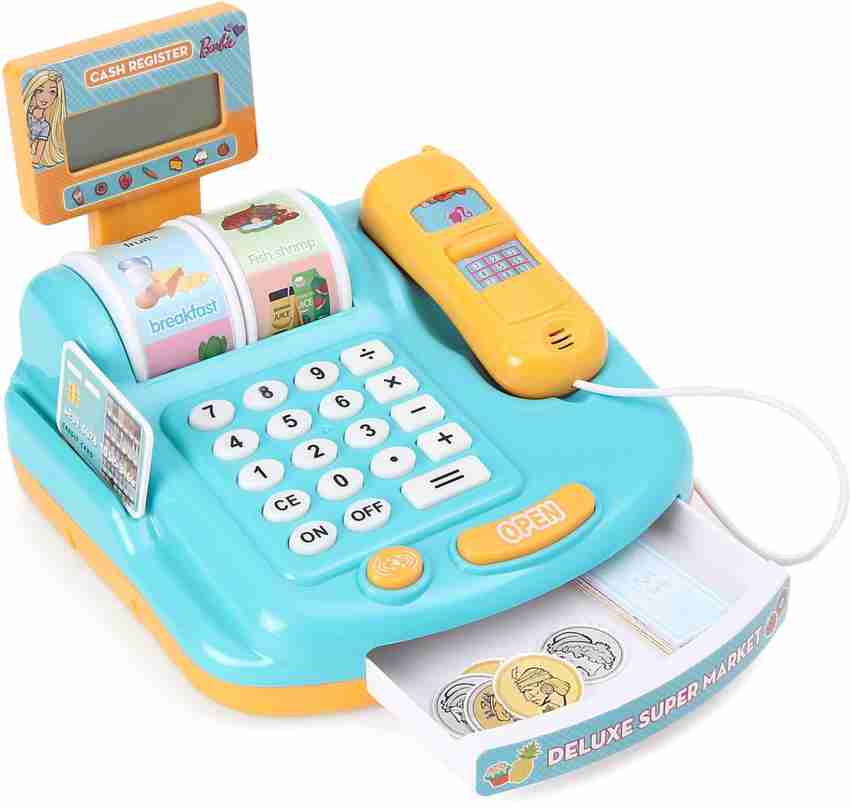 BARBIE Mini Cash Register Set with Sound for Girls age 3Y Mini