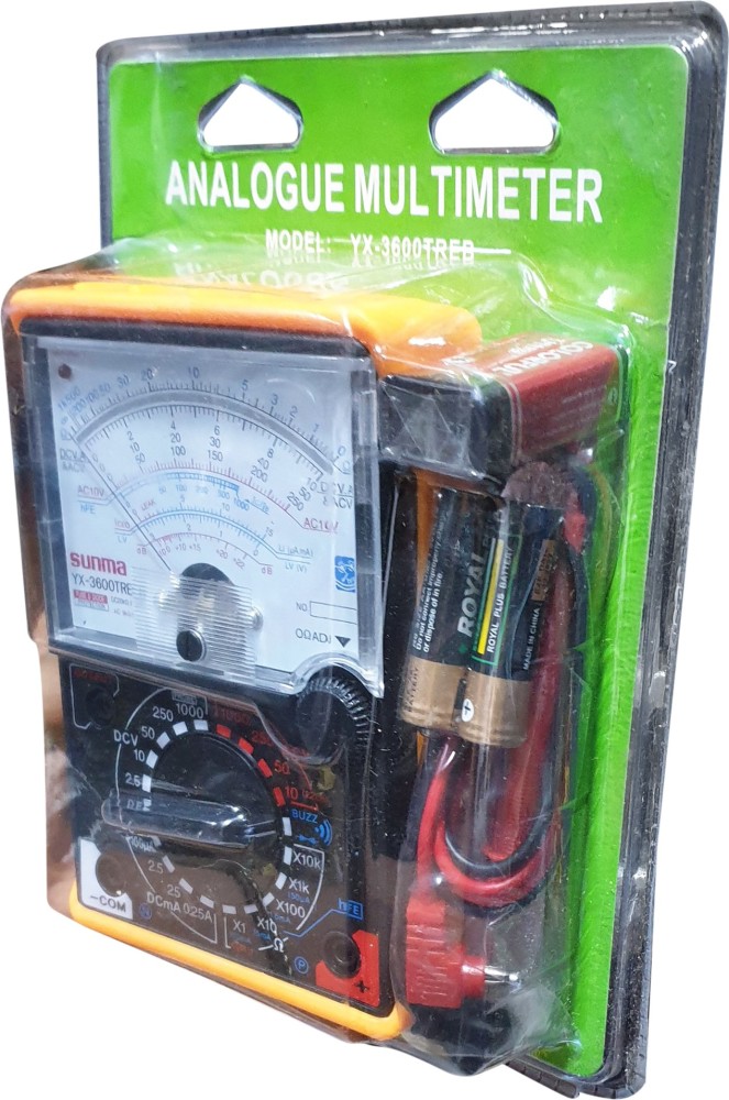 Svojas Analog Multimeter Testing Voltmeter Ohmmeter Measure Ac