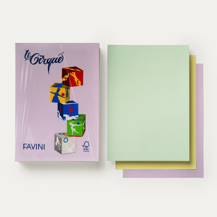 Oddy Double Sided 200 pc Pastel Color Paper, 4 COLORS  UNRULED, PACK OF 2, TOTAL - 200 SHEETS A4 75 gsm Coloured Paper - Coloured  Paper