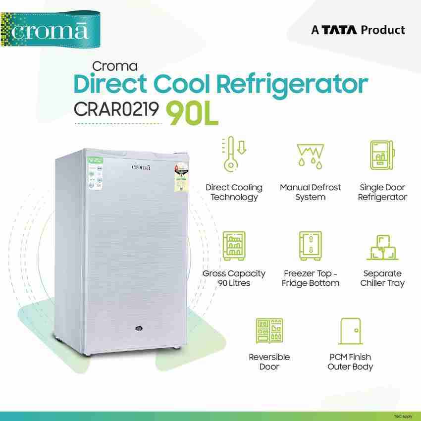 Croma refrigerator 90 ltr price cheap