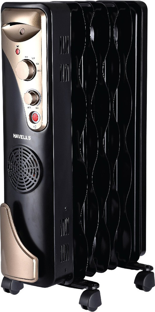 HAVELLS 5 fin wave black Oil Filled Room Heater Price in India - Buy HAVELLS  5 fin wave black Oil Filled Room Heater online at Flipkart.com