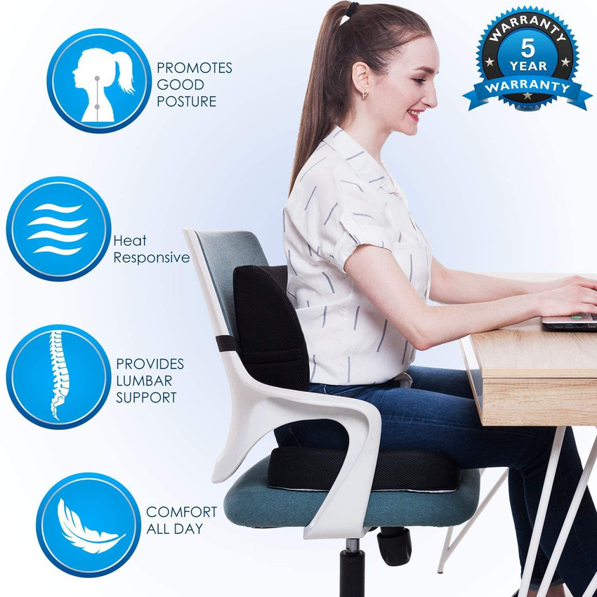 Office chair coccyx clearance support