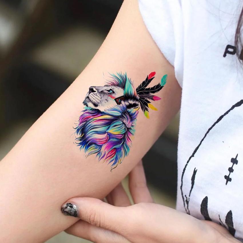 Animals temporary tattoos Set of 15 monochrome tattoo stickers  Ducky  Street