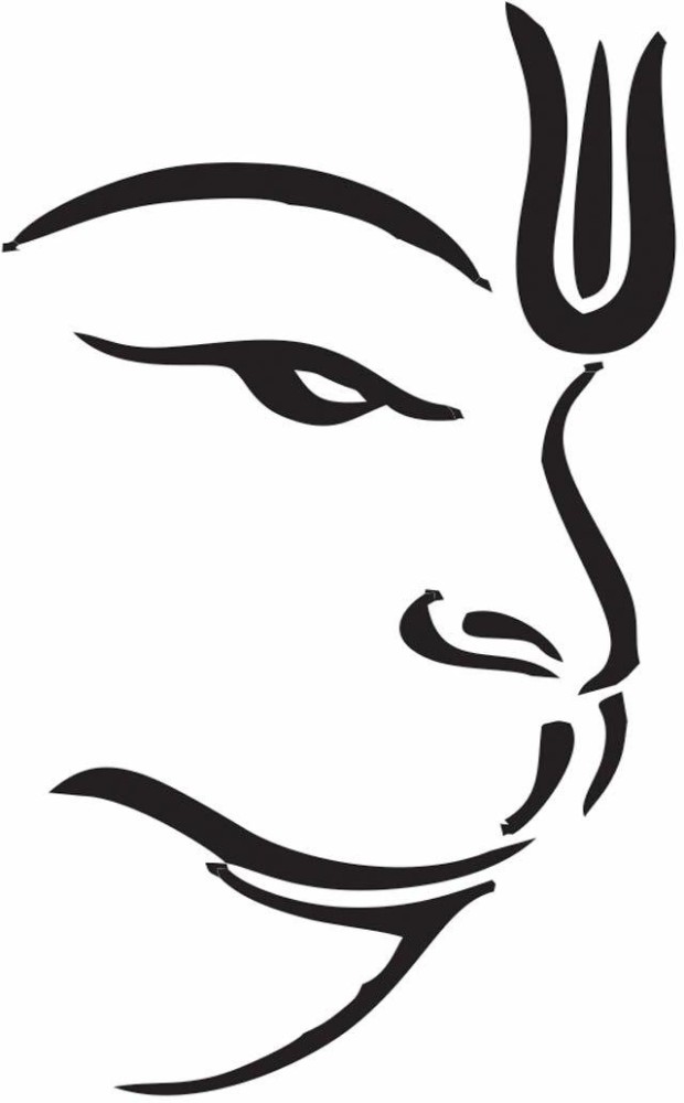 Hanuman ji Bajrangbali Hindu God Body Tattoo Waterproof Male and Female  Temporary Body Tattoo