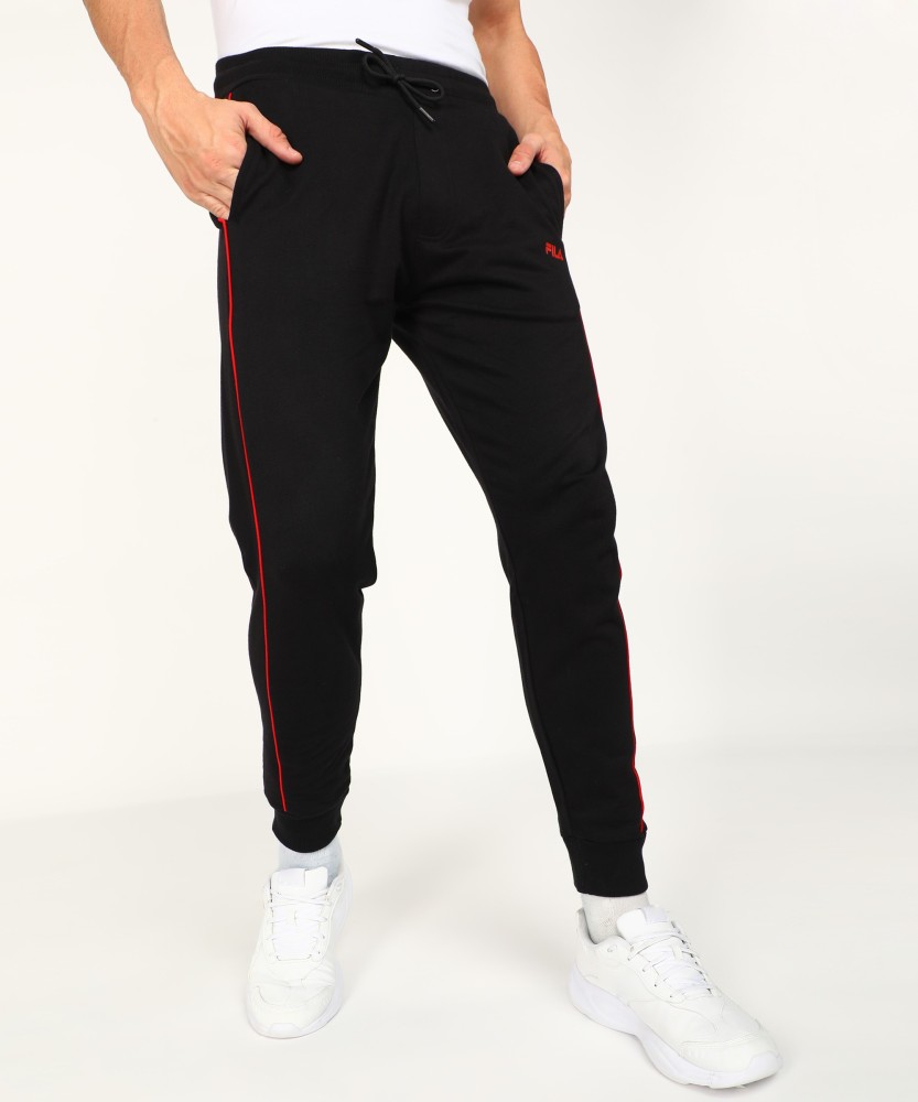 Buy Navy Blue  Red Track Pants for Men by FILA Online  Ajiocom
