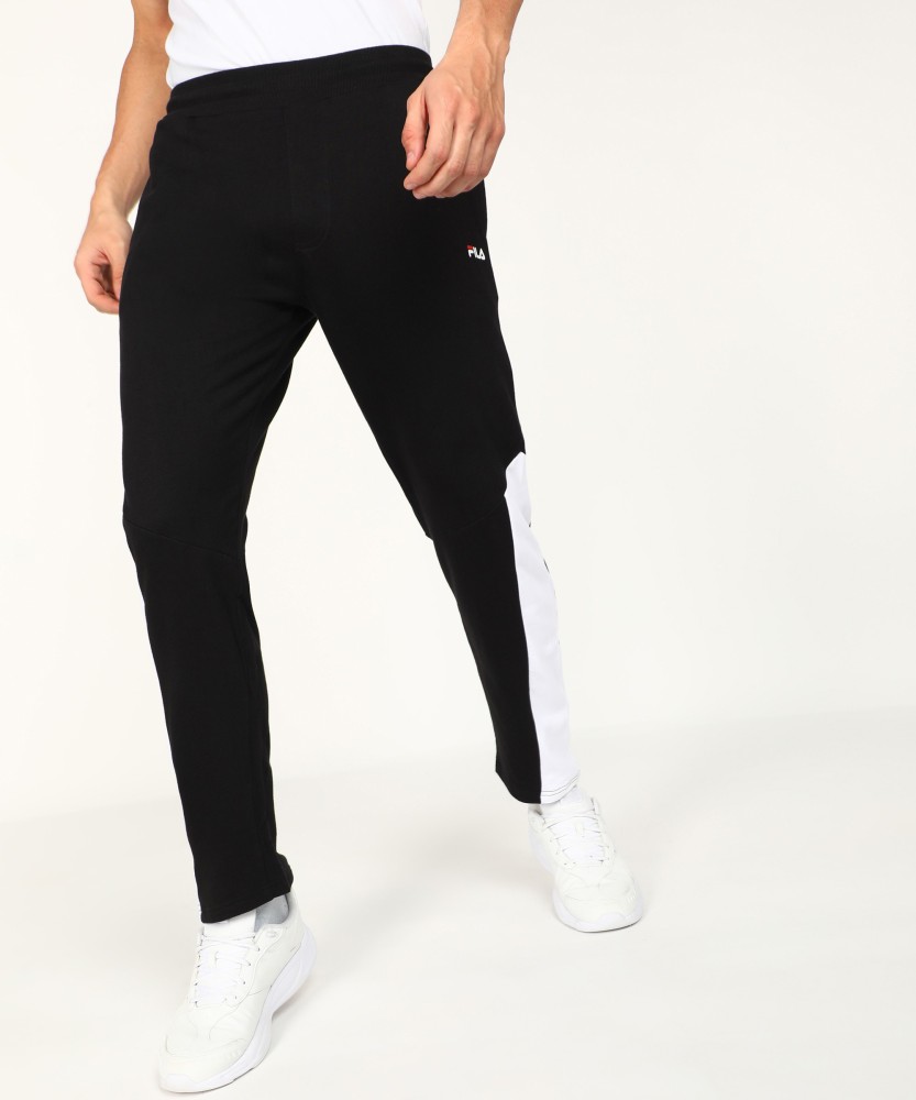 FILA Self Design Men Green, Grey Track Pants - Buy FILA Self Design Men  Green, Grey Track Pants Online at Best Prices in India
