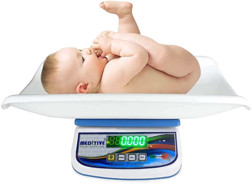 Smart Weigh Comfort Baby Scale with 3 Weighing Modes 44 Pound Capacity Accurate Digital Scale for Infants Toddlers and Babies