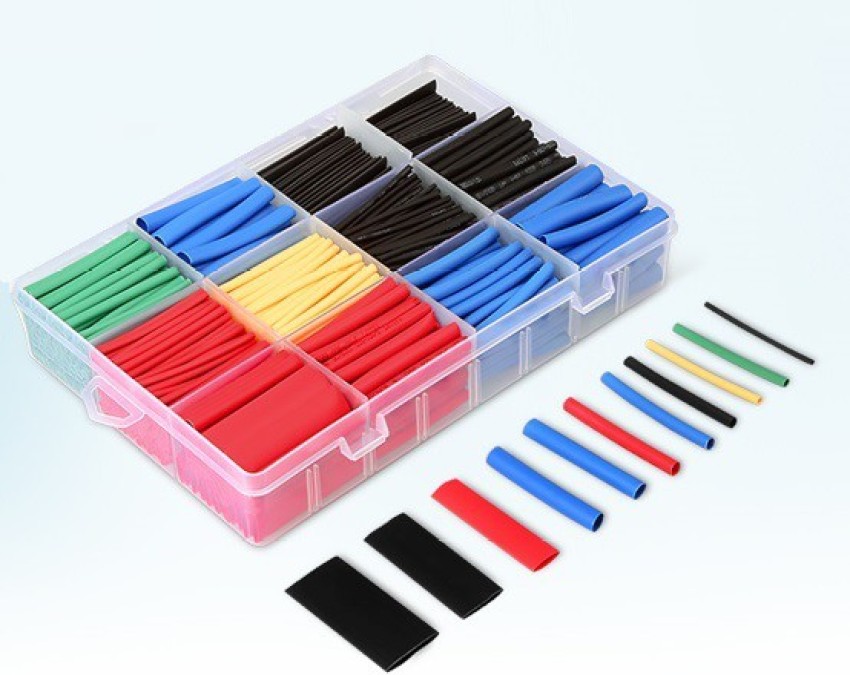 Afflatus Wire Sleeve Cable Sleeve Wrap Heat Shrink Tube 560 Pieces Heat  Shrink Pvc Cable Sleeves Insulated Wire Heat Shrink Tube Cable Joint Tube (  Multicolor ) Heat Shrink Cable Sleeve Price
