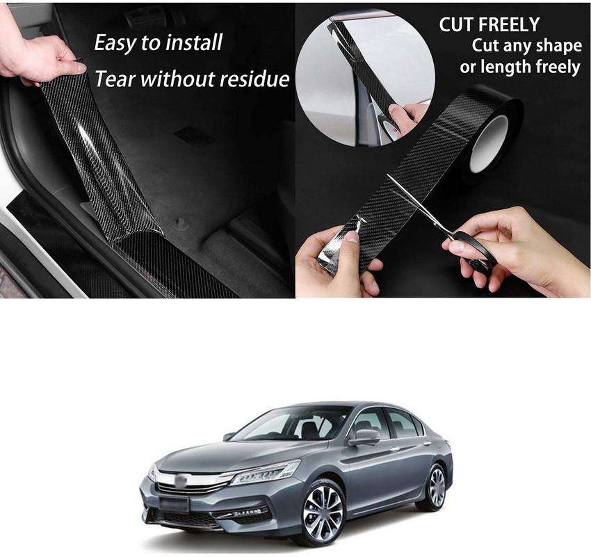 PROEDITION Car Door Guard Universal Car Door Sill Protector Carbon