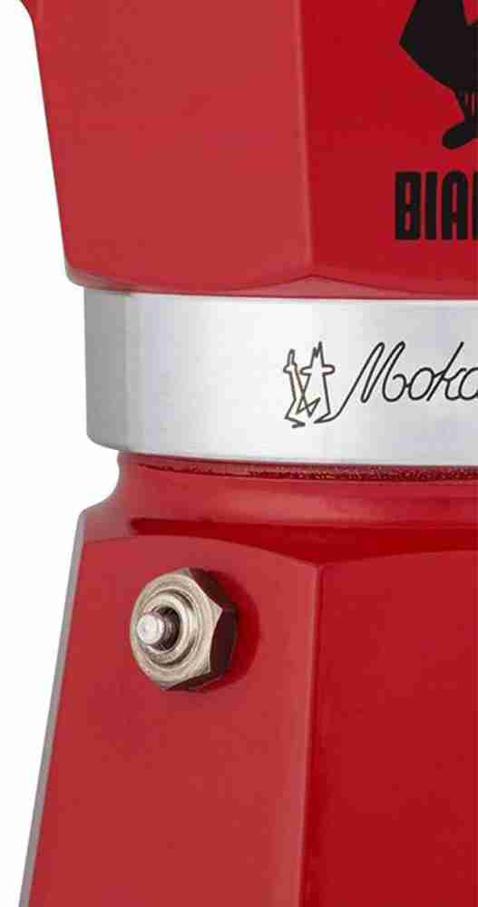 Bialetti Moka Express Red 3 Cups Coffee Maker Price in India Buy