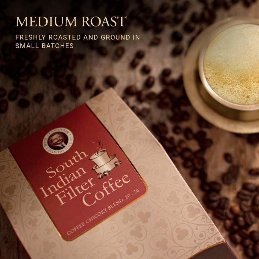 South Indian Traditional Filter Coffee (Medium Roast) - Toffee