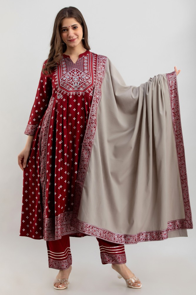 Nayrah Women Kurta Pant Set - Buy Nayrah Women Kurta Pant Set Online at  Best Prices in India | Flipkart.com
