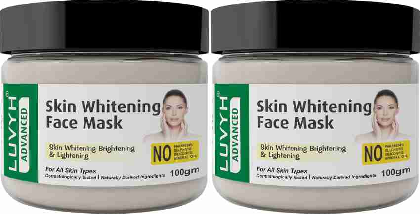 LUVYH Skin Whitening Face Mask 200g Pack of 2 Whitening and