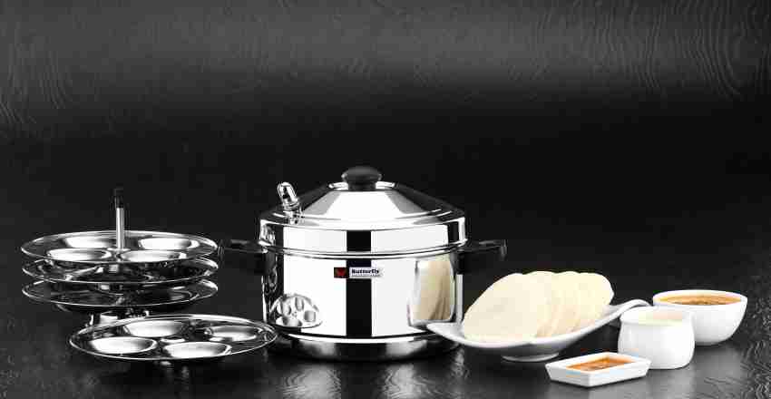 Butterfly BUTTERFLY IDLY COOKER SET WITH 4 PLATES Induction