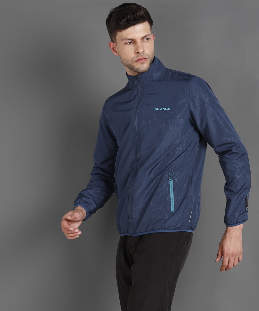 Slazenger, Zipped Jacket Mens, Full Zip Fleece Tops