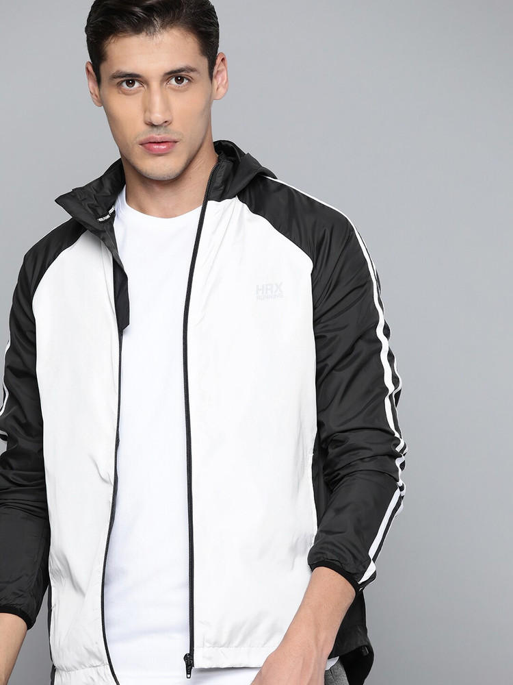 Hrx white jacket top