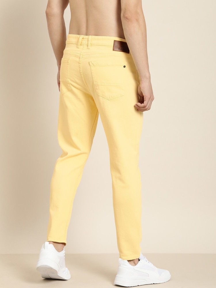 Pale best sale yellow jeans