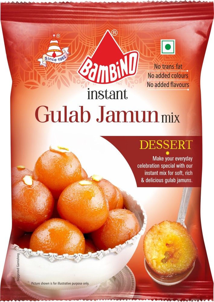 Instant gulab jamun powder sale