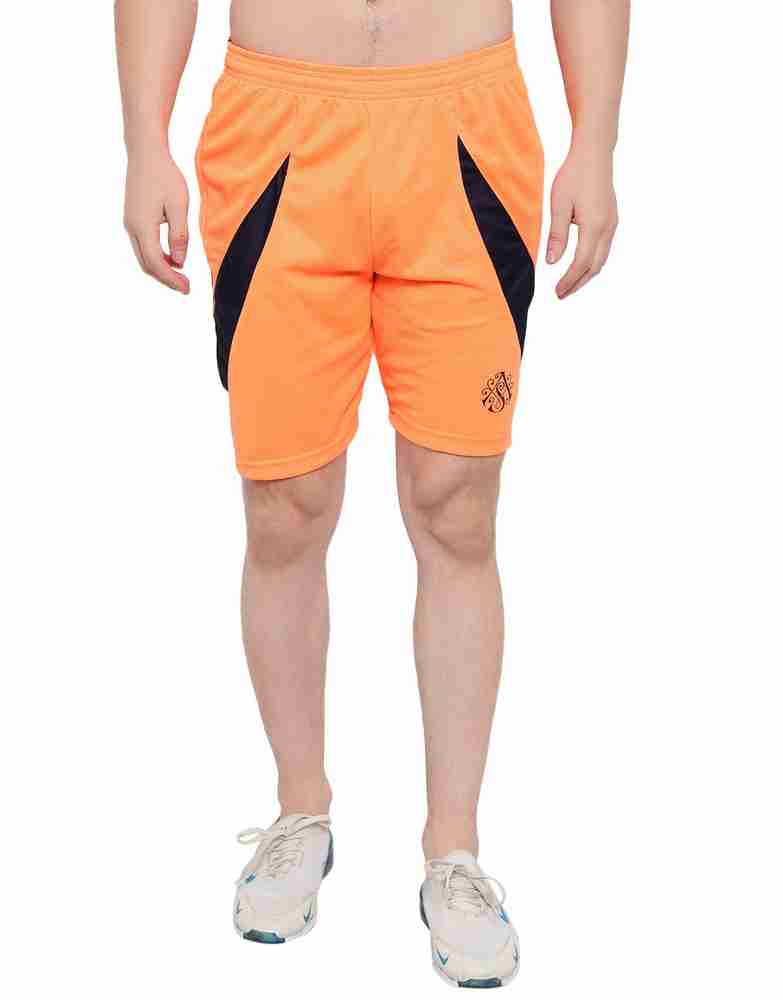 Orange basketball clearance shorts