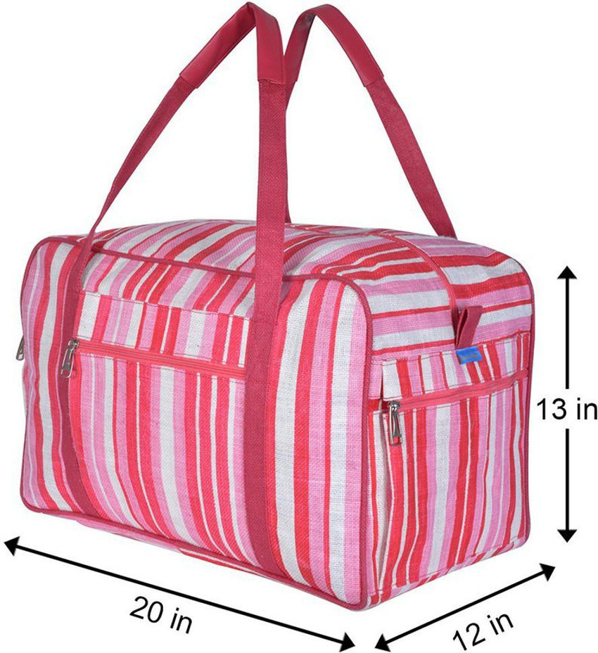 Jute discount duffle bag