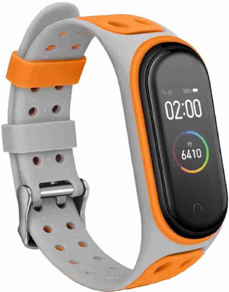Mi band 4 rubber strap best sale