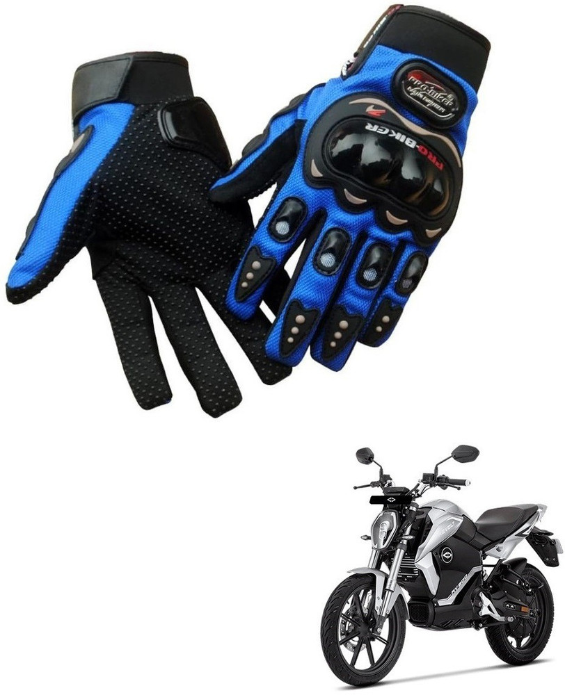 AuTO ADDiCT PRO BIKER GLOVES BLUE FOR REVOLT RV 300 Riding Gloves Buy AuTO ADDiCT PRO BIKER GLOVES BLUE FOR REVOLT RV 300 Riding Gloves Online at Best Prices in India