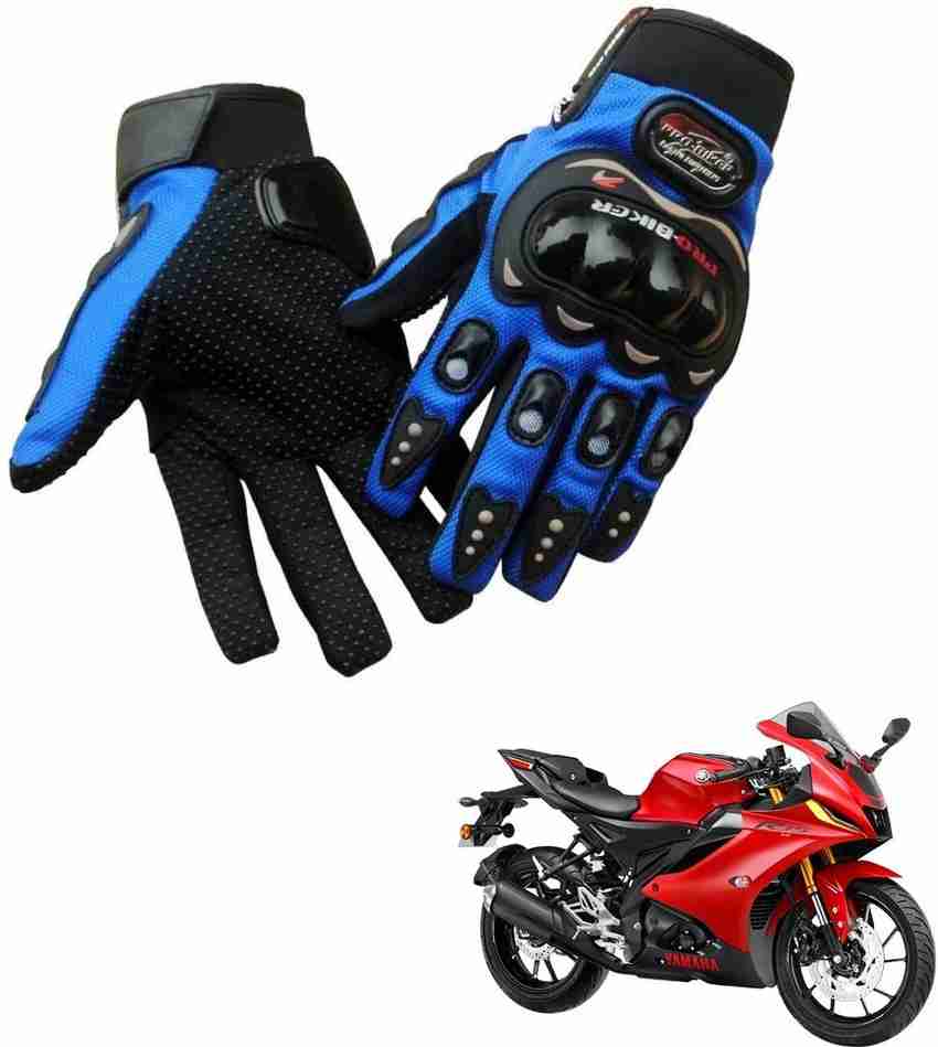 Yamaha bike hotsell hand gloves