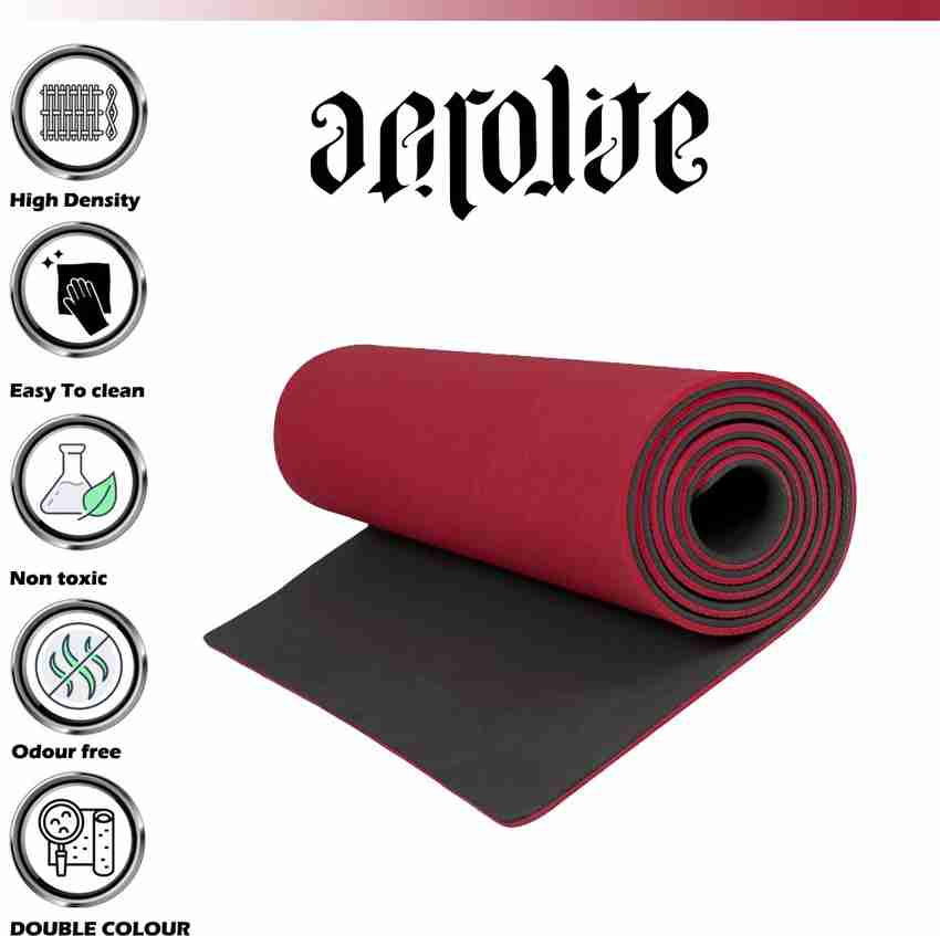 Aerolite Double Colour 36 X 78 Multicolor 6.5 mm Yoga Mat
