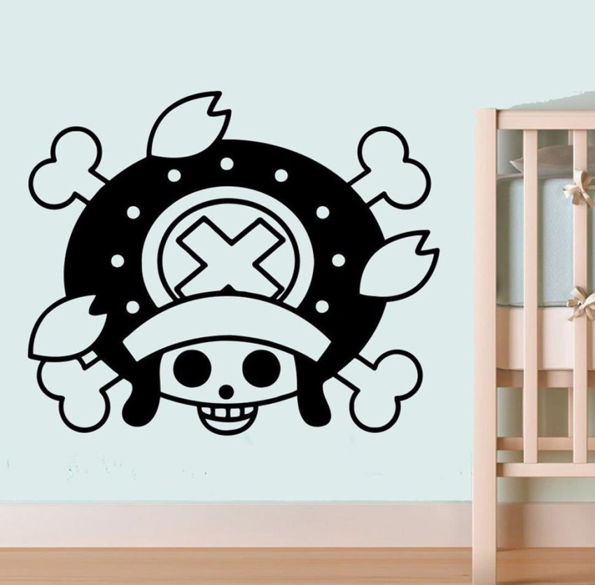 Buy CVANU One Piece Wall Vinyl Decal Top Anime Wall Art Monkey D. Luffy Vinyl  Sticker Decor for Home Bedroom Design onep7 (Black), Pack of 1 Online at  Low Prices in India -