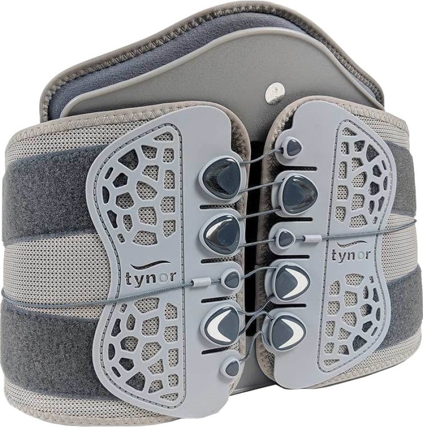 TYNOR Lumbo Lacepull Brace, Grey, Universal Size, 1 Unit Back / Lumbar  Support