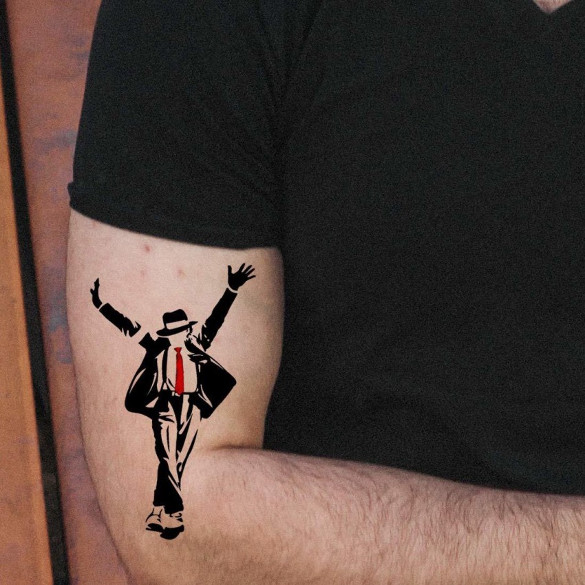 surmul Michael Jacksons Moonwalker Silhouette Temporary Waterproof Tattoos  For Men and Women  Price in India Buy surmul Michael Jacksons Moonwalker Silhouette  Temporary Waterproof Tattoos For Men and Women Online In India