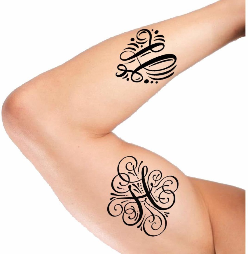 Tattoo Style Letter H Stock Illustrations  152 Tattoo Style Letter H Stock  Illustrations Vectors  Clipart  Dreamstime