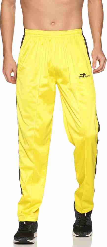 Track pants yellow cheap