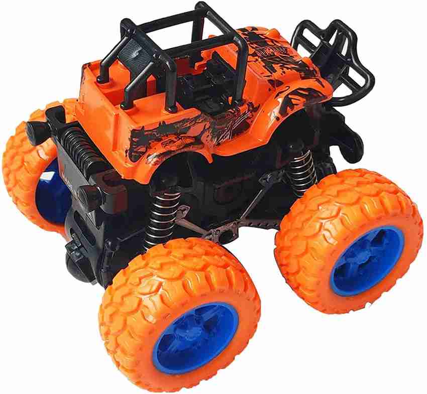 Orange monster truck toy store